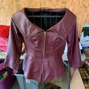 Mark Zunino Faux leather jacket